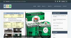 Desktop Screenshot of healthwealthhome.com